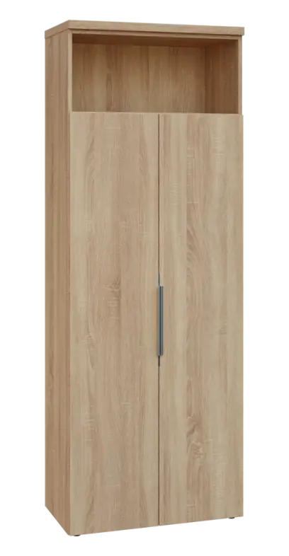 SISR 6 - 81N šatní skříň, 2-dveřová/nika, výsuvné ramínko, 2170x800x400, dub bardolino SISR 6 - 81N šatní skříň, 2-dveřová/nika, výsuvné ramínko, 2170x800x400, dub bardolino